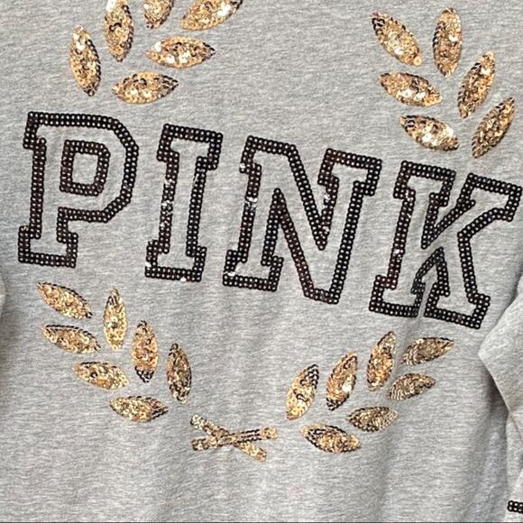 Pink Victoria’s Secret Long Sleeve Bling S Small - Picture 2 of 7
